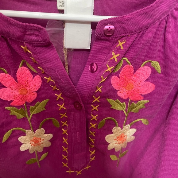 EASEL PINK COLORFUL TOP 19B